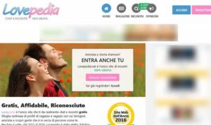 Lovepedia sito di incontri gratis